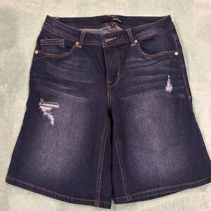 Women's Distressed 1822 Denim Shorts